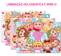 LIVRO DE COLORIR 120GR 48FL 15X21 JUJUBU H.2616-4